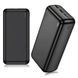 Power Bank Awei J38B 50000mAh чорний &bull; Повербанк Awei J38B 50000mAh 22.5W зі швидкою зарядкою PD/QC і Type-C Asson &mdash; фото товару на dachnik.in.ua