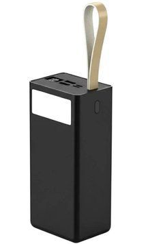 Купить Power Bank Awei J86 80000mAh черный &bull; Повербанк Awei J86 80000mAh 22.5W с быстрой зарядкой PD/QC, дисплеем и фонариком SEONTV в интернет-магазине Дачник &mdash; dachnik.in.ua