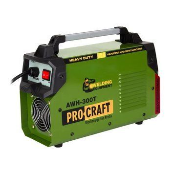 Сварочный аппарат Procraft 300А &mdash; надежный инвертор с маской и кабелями 300 фото