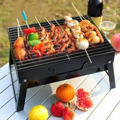 Купити Складаний портативний мангал BBQ Grill Portable - жароміцний гриль для барбекю  в інтернет-магазині &laquo;Дачник&raquo; &mdash; dachnik.in.ua