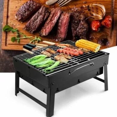 Купити Складаний портативний мангал BBQ Grill Portable - жароміцний гриль для барбекю  в інтернет-магазині &laquo;Дачник&raquo; &mdash; dachnik.in.ua