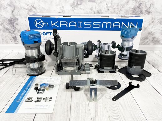 Фрезер Kraissmann 910OFT6-8 (4 базы цанги 6 и 8)