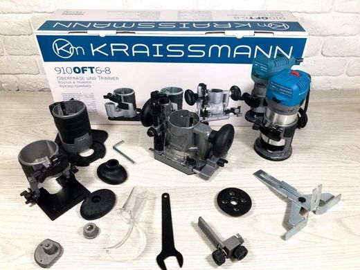 Фрезер Kraissmann 910OFT6-8 (4 базы цанги 6 и 8)