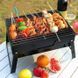 Складаний портативний мангал BBQ Grill Portable - жароміцний гриль для барбекю