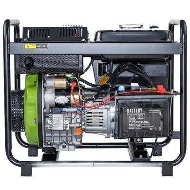 Дизельный генератор Procraft DP35 3.3 кВт &mdash; электростартер, 220 В, однофазный, экономичный 35100 фото