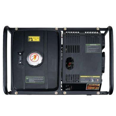 Дизельный генератор Procraft DP35 3.3 кВт &mdash; электростартер, 220 В, однофазный, экономичный 35100 фото