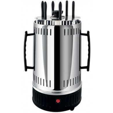 Электрошашлычница из нержавеющей стали на 5 шампуров Domotec BBQ (MS-7781) sa673883 фото