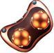 Масажна подушка MASSAGE PILLOW 8 масажних ролика інфрачервоний роликовий масажер для шиї та спини 8028 фото 1