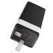 Power Bank Awei J86A 100000mAh чорний &bull; Повербанк Awei J86A 100000mAh 22.5W зі швидким заряджанням PD/QC і LED-дисплеєм Grandio &mdash; фото товару на dachnik.in.ua
