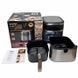 Аерофритюрниця (аерогриль) Zepline Food Max PRO (12 л, 2 ТЕНа, знімна чаша) Силіконова форма в подарунок! ZP216 фото 1