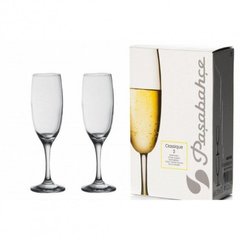Набор бокалов для шампанского 250 мл 2 предмета Classique Pasabahce 440335