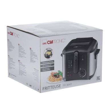 Фритюрниця CLATRONIC FR 3649 (2,5 л. 1600Вт. Німеччина) FR 3649 фото