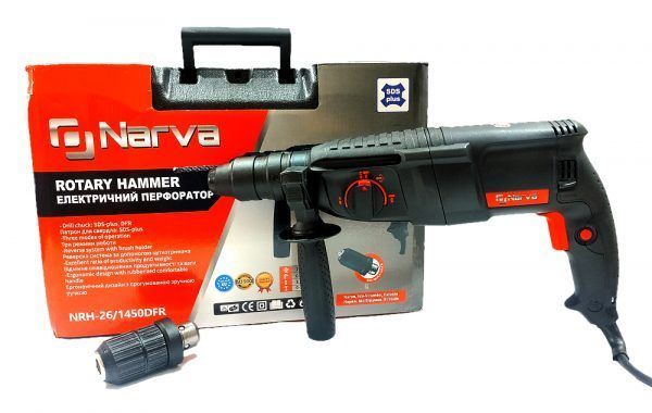 Перфоратор електричний NARVA NRH-26/1450 DFR NARVA NRН-26/1450DFR фото