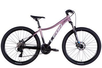 Велосипед AL 27,5" Leon XC LADY 105 DD CS рама-16" рожевий з чорним 2025 OPS-LN-27,5-000 фото