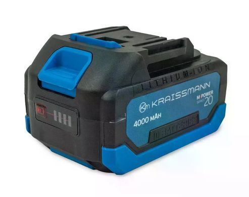 Фен акумуляторний KRAISSMANN 501 AHP 20MP акумулятор 4000 мАг та ЗП 501 AHP 20MP 4000-1 фото