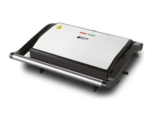 Электрический контактный гриль (прижимной) BBQ BITEK BT-2685 с регулировкой температуры с антипригарным покрытием BT2685 фото