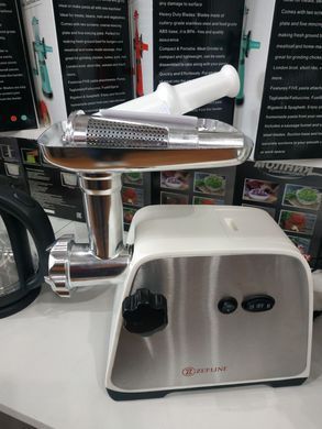Мясорубка электрическая Zepline 3000 W с насадкой для томатов черная (ZP002) ZP-002Ч фото