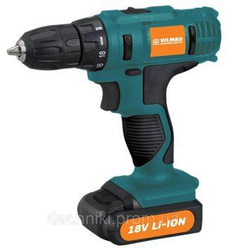 Шуруповерт аккумуляторный Vilmas 1500-cd-18 Li (кейс,2 аккумулятора) 1500-CD-18/2 Li фото