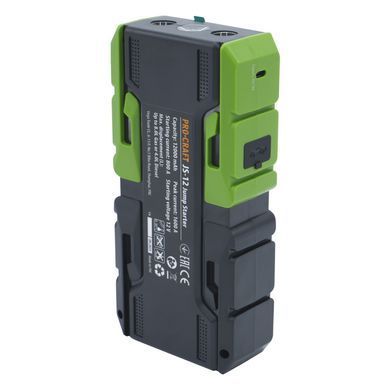 Пускозарядний пристрій PROCRAFT JS12 &mdash; PowerBank і Стартер для авто 12 В 200120 фото
