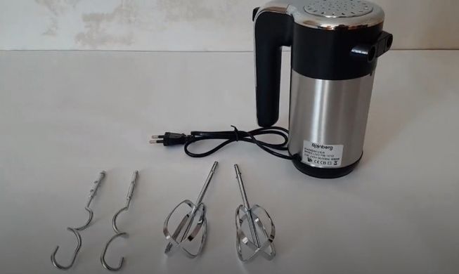 Міксер ручний Rainberg 5 швидкостей 500W (RB-2217) RB2217 фото