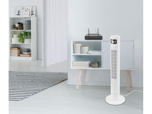 Колонный вентилятор Smart Home SilverCrest STVS 50 A1 White (100 см, 50 Вт) STVS 50 A1 White фото