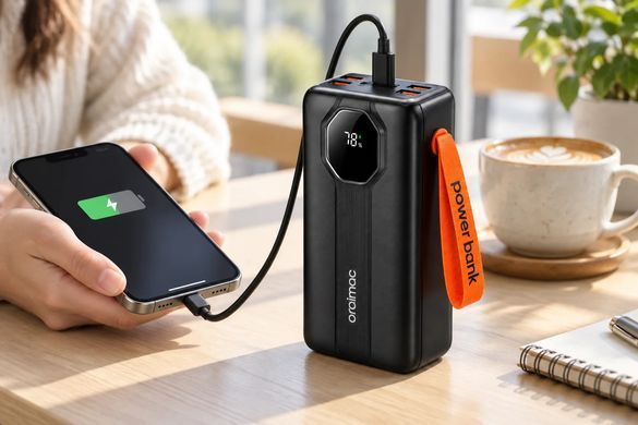 Купити Power Bank Aroimac VP318 30000 mAh Black Asson в інтернет-магазині &laquo;Дачник&raquo; &mdash; dachnik.in.ua