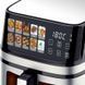 Аэрогриль мультипечь аэрофритюрница Prime Kitchen 12.5 л сенсорная, 2 ТЭНА AF8005ETG фото 4