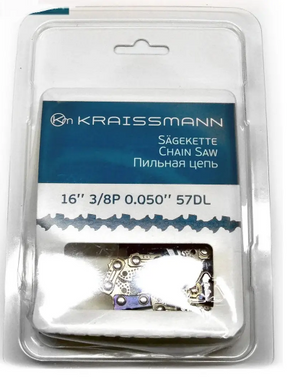 Цепь пильная Kraissmann 57 DL шаг 3/8" E&S &laquo;супер зуб&raquo; 57 DL шаг 3/8" фото