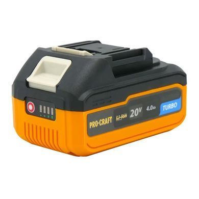 Акумуляторна ланцюгова пилка PRO-CRAFT PKA36 &mdash; 20 В, 10" шина, безщітковий двигун + АКБ, ЗП та олива PKA36акб фото