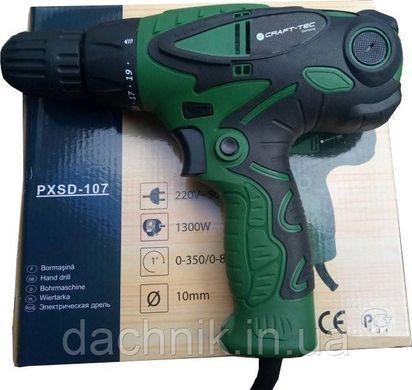 Шуруповерт Craft-tec PXSD-107(1300W) PXSD-107 фото