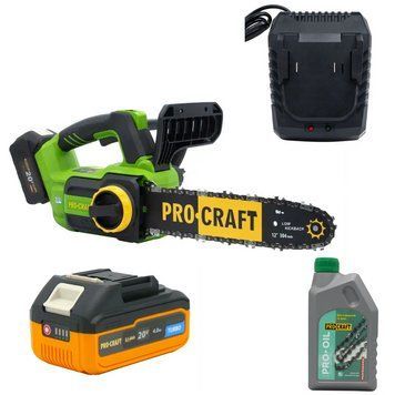 Аккумуляторная цепная пила Procraft PKA42Li Комлпект PKA42акб фото