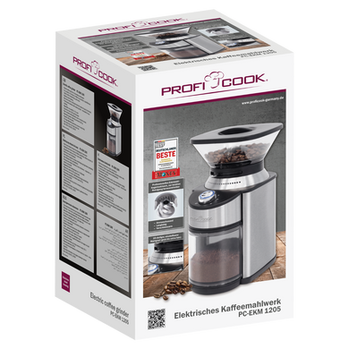 Жерновая кофемолка Profi Cook PC-EKM 1205 (16 уровней, 200Вт, 230г, Германия) PC-EKM 1205 фото