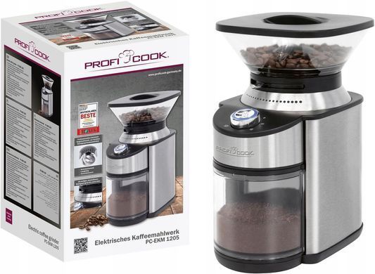 Жерновая кофемолка Profi Cook PC-EKM 1205 (16 уровней, 200Вт, 230г, Германия) PC-EKM 1205 фото