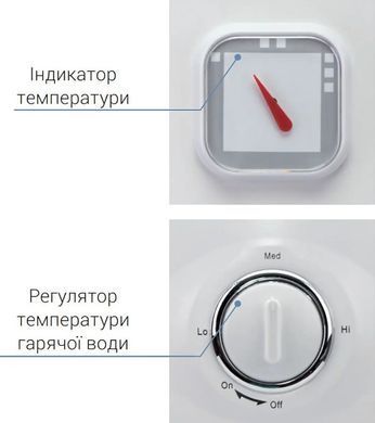 Бойлер електричний Thermo Alliance 50л. "Мідний" ТЕН, SLIM дизайн, Вертикальний монтаж D 50 V15Q1 фото