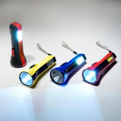 Ручной фонарь (2 режима работы) Tiross TS-1851 экономичный многофункциональный аккумуляторный фонарик. Цвет: микс