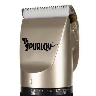 Машинка для стрижки собак PURLOV 24089 (кераміка, бездротова, тиха, 5 рівнів регулювання) 24089 фото