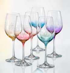 Набор бокалов для вина 6 шт. 570 мл Bohemia Viola 40729 570S K0586