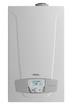 Котел газовий настінний конденсаційний BAXI NUVOLA PLATINUM+&nbsp;33 GA турбо, вбудованим бойлером 40л з нержавіючої сталі та модуляцією потужності 1:10 7219699 фото