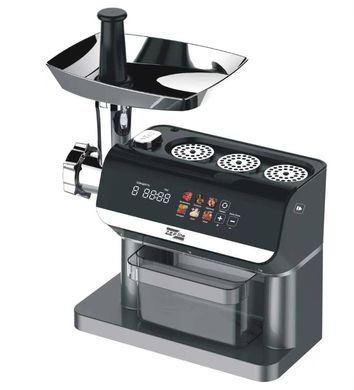 Купити Електрична м&rsquo;ясорубка Zepline ZP-00380, 3000 Вт, сенсорне керування, соковижималка, шинкування, насадки для ковбас і фаршу ZepLine в інтернет-магазині &laquo;Дачник&raquo; &mdash; dachnik.in.ua
