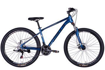 Велосипед AL 27.5" Formula MOTION DD FR рама-16" синьо-чорний 2025 OPS-FR-27.5-252 фото