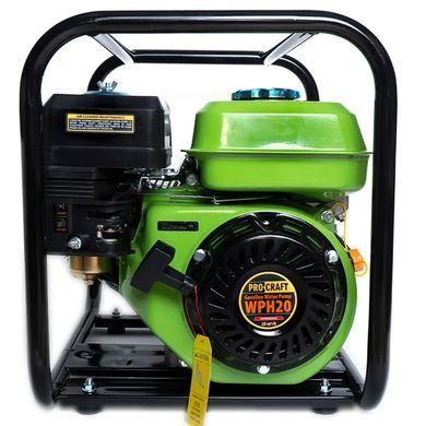 Бензинова мотопомпа Procraft WPH20 | 1.5" | 20 м3/год | 55 м | 4-тактний двигун | високий напір | фільтр і перехідники 800020 фото