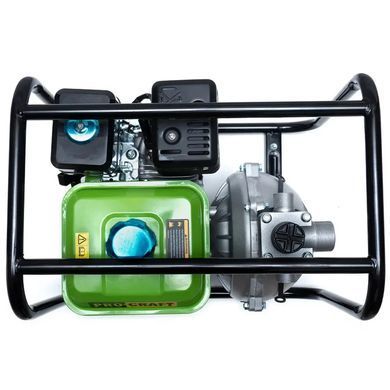 Бензинова мотопомпа Procraft WPH20 | 1.5" | 20 м3/год | 55 м | 4-тактний двигун | високий напір | фільтр і перехідники 800020 фото