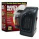 Портативний міні обігрівач ∙ Електрообігрівач ∙ Тепловентилятор Handy Heater 400W 11453 Grandio &mdash; фото товару на dachnik.in.ua