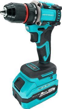 Аккумуляторный ударний дрель-шуруповерт Grand ДА-20/50 UBL (BRUSHLESS) (2 АКБ,ЗУ, Кейс) GRDA20/50BL фото