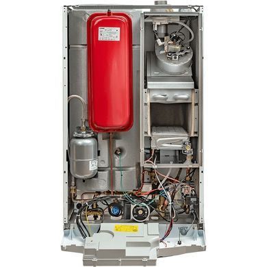 Газовий настінний котел Baxi NUVOLA 3 comfort 240 i двоконтурний атмосферний, цифрова панель, що знімається, вбудований бойлер 60л. CSB454243580 фото