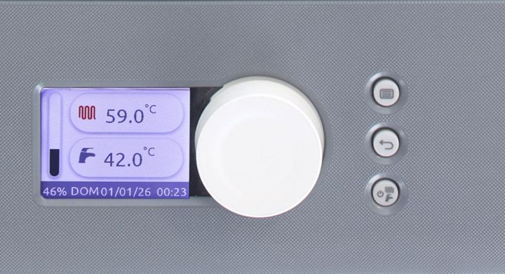 Конденсаційний настінний котел Nova Florida DELFIS NEXT KC 26 G Solar Pro Function, двоконтурний, з частотним насосом DELFIS NEXT KC 26 G фото