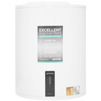 Водонагрівач електричний (Бойлер) GORENJE 50L, функція Eco Smart-Економія ел.енергії, сухий GBF 50 SM/V9 (EcoSmart) фото