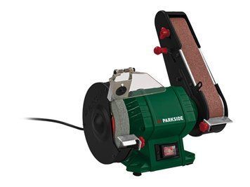 Стрічково-дисковий шліфувальний верстат PARKSIDE PSBS 240 C2 (240 Вт, 2980 об/хв) PSBS 240 C2 фото