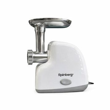 Электрическая мясорубка Rainberg RB-2319 (функция реверса, защита от перегрузки, насадка- Кеббе) WHITRB2319 фото