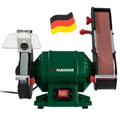 Ленточно-дисковый шлифовальный станок PARKSIDE PSBS 240 C2 (240 Вт, 2980 об/мин) PSBS 240 C2 фото